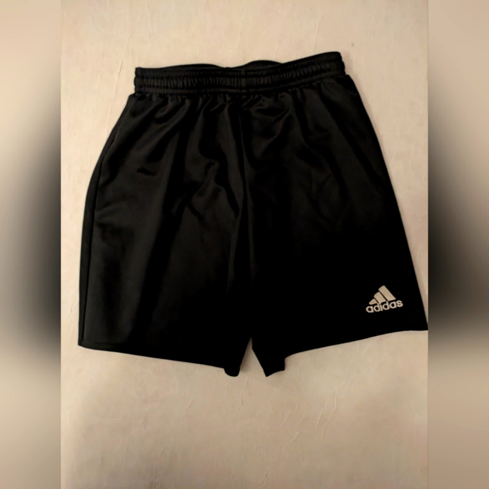 Adidas Youth size 11/12 Black Climate Shorts
